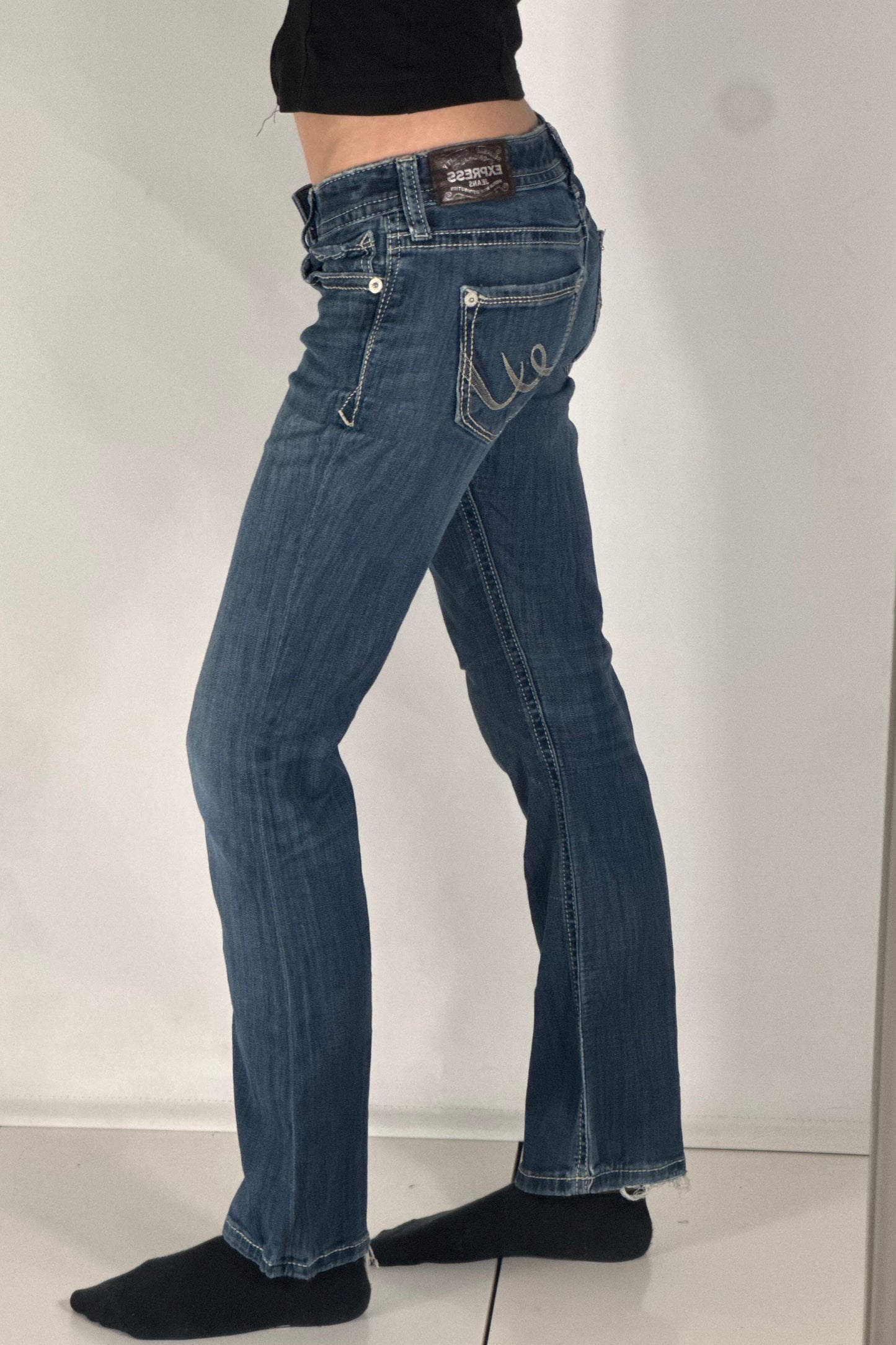 Lågmidjade jeans stl: XS