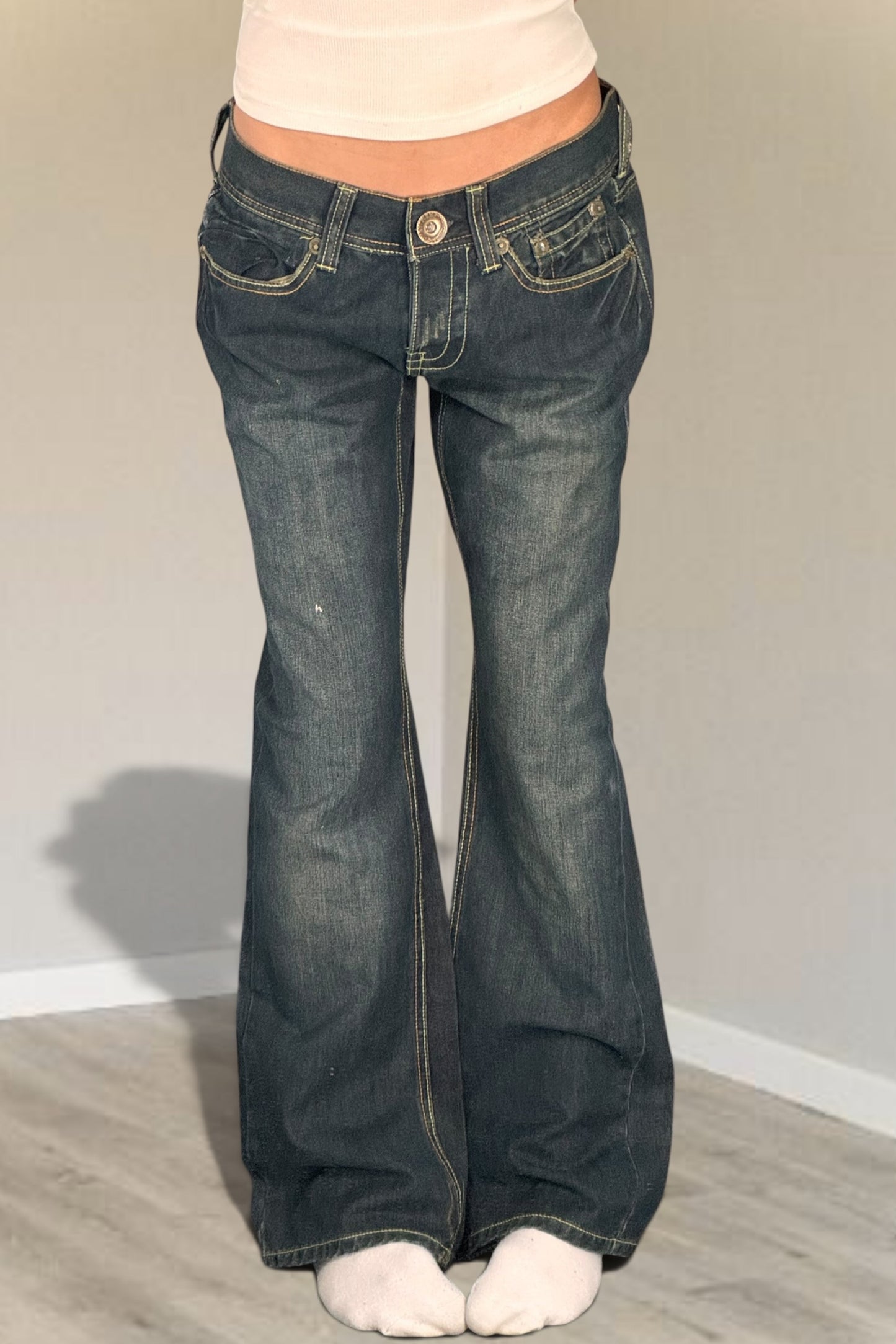 Lågmidjade jeans stl: L
