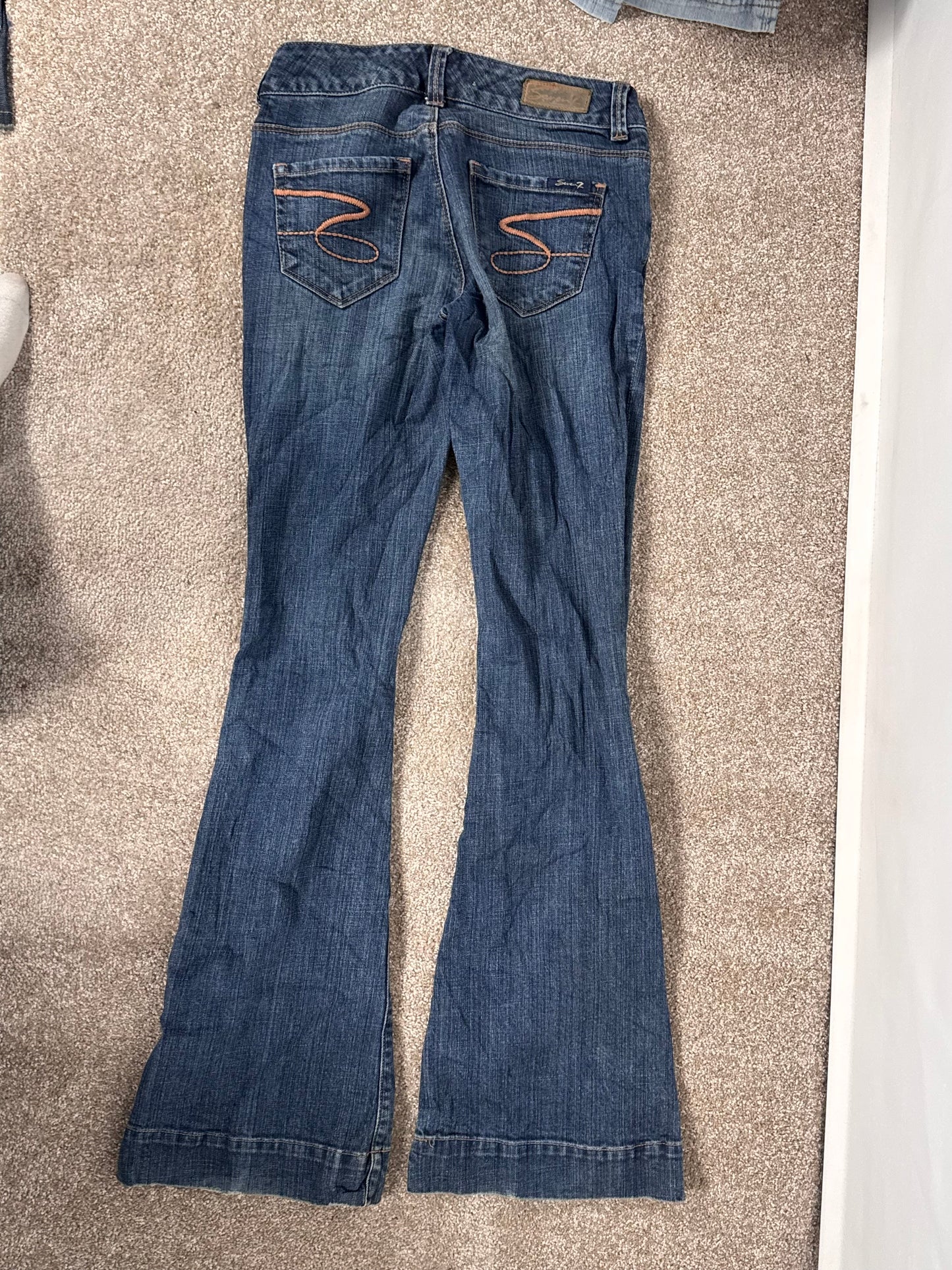 Lågmidjade jeans stl: XS