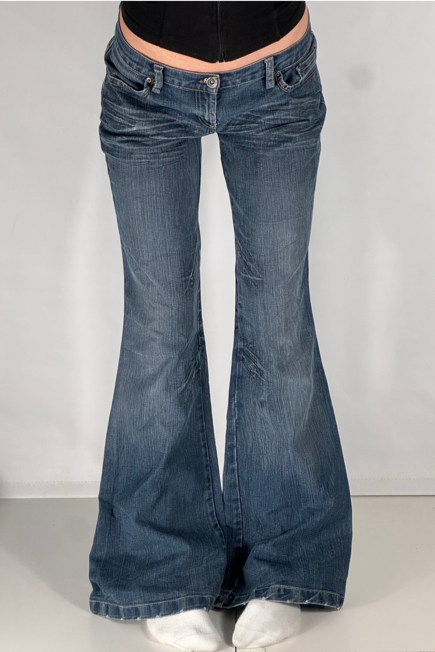 Lågmidjade jeans stl: XS/S