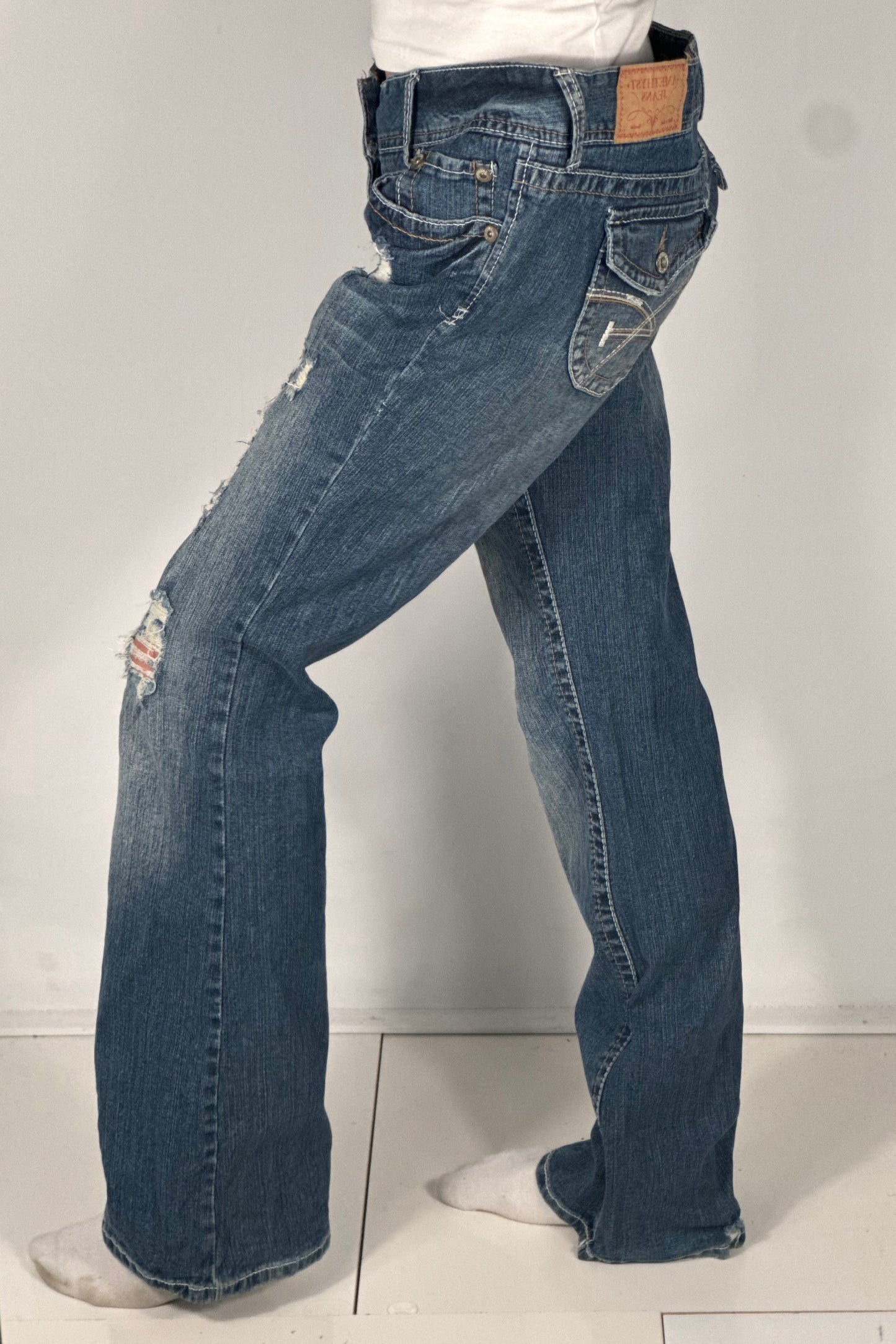 Lågmidjade jeans stl: M