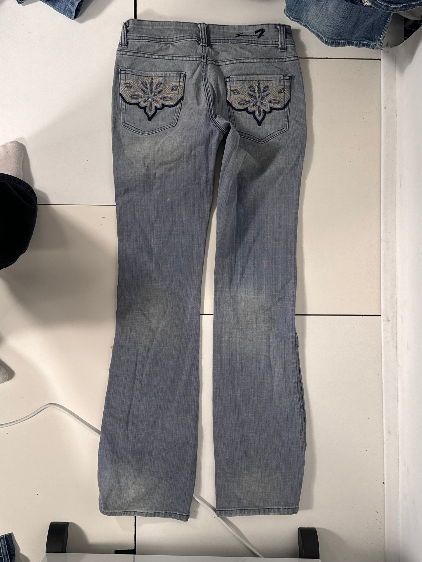 Lågmidjade jeans stl: XS