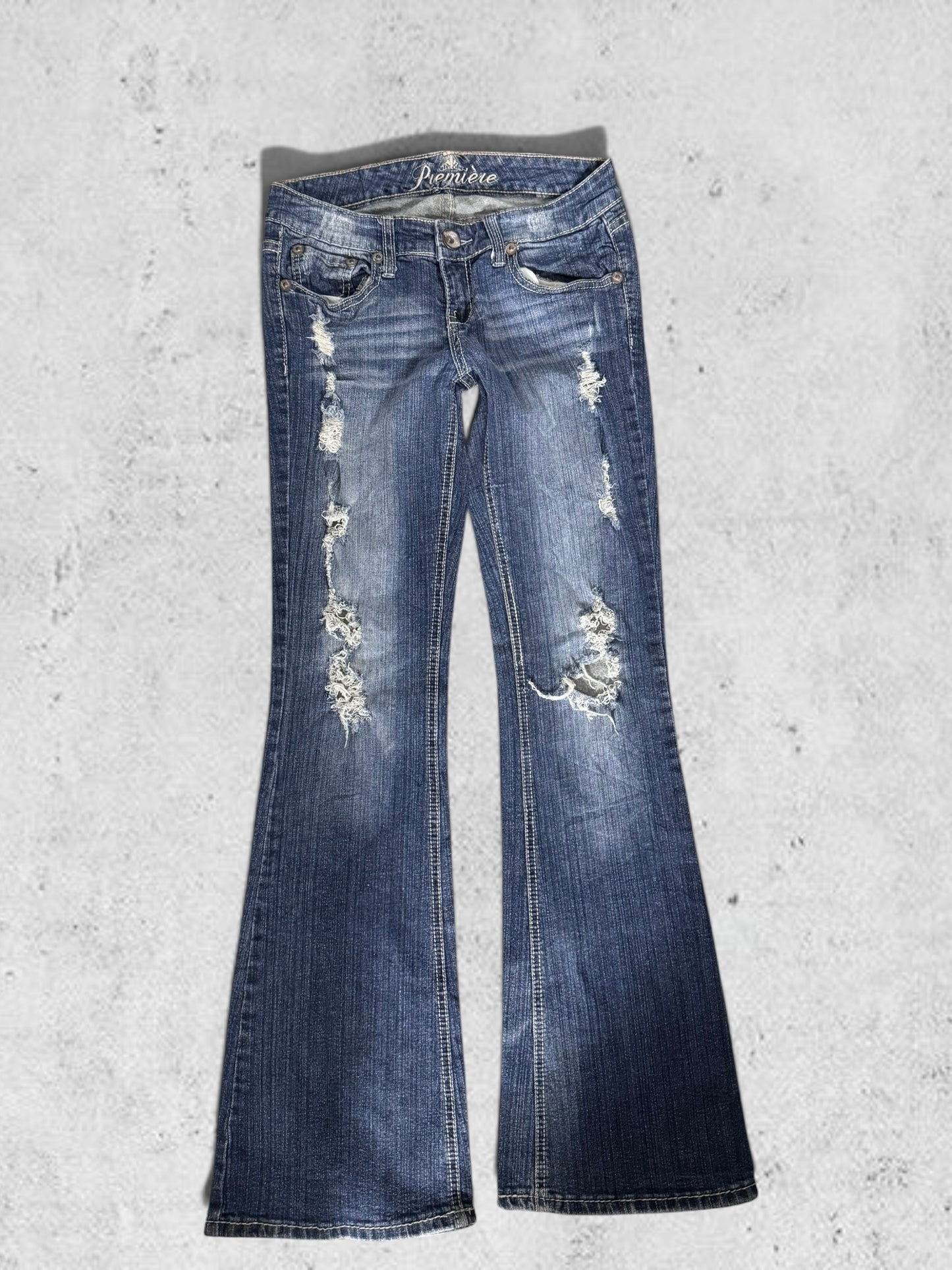 Lågmidjade jeans stl: XS