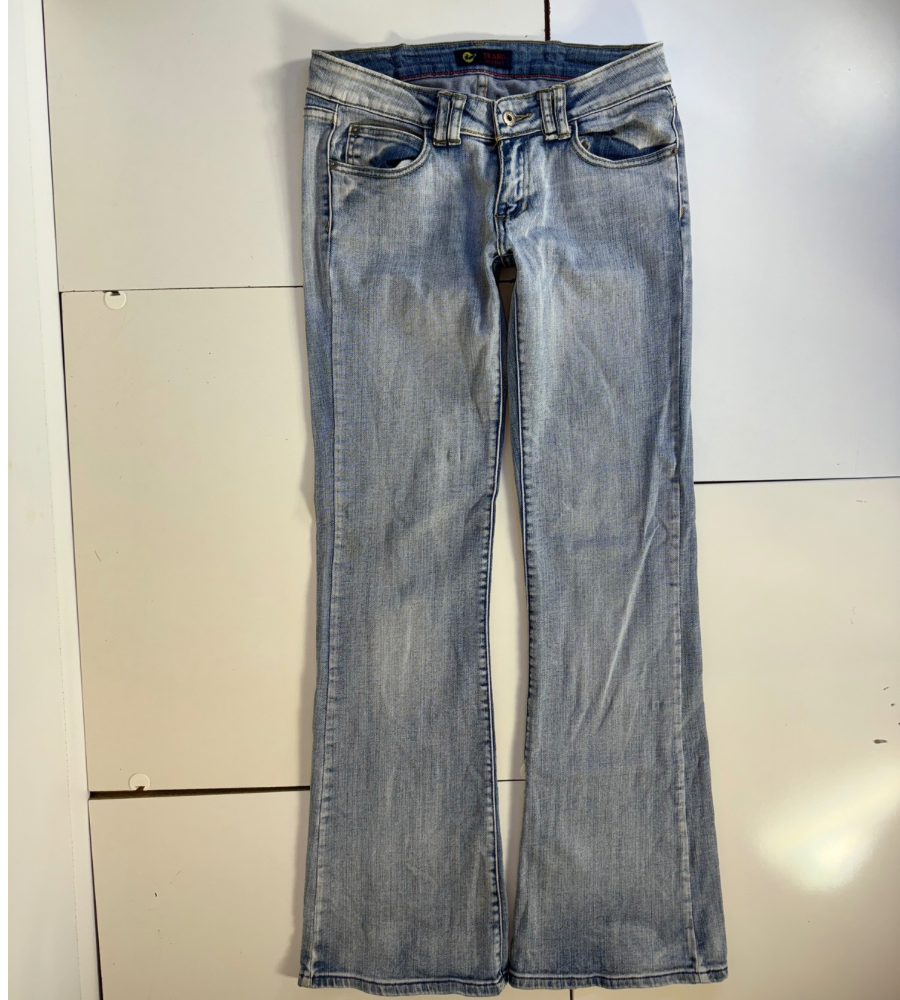 Lågmidjade jeans–stl: S