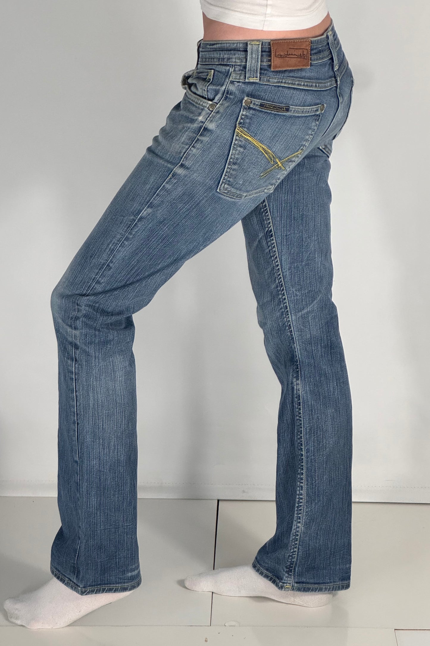 Lågmidjade jeans stl: XS