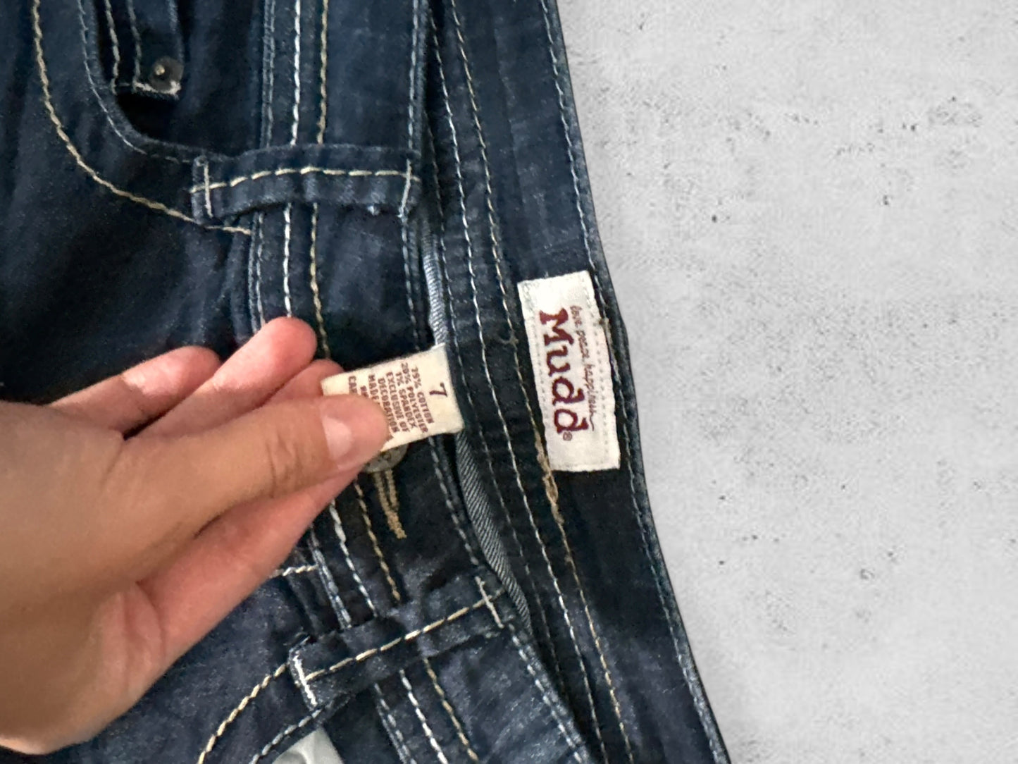 Lågmidjade jeans stl: S
