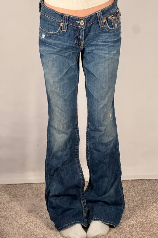 Lågmidjade jeans stl: M