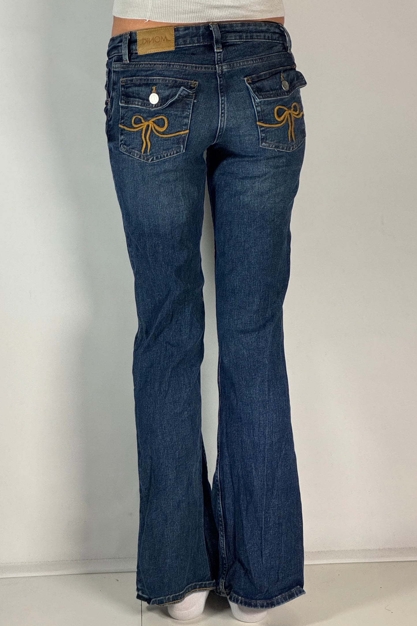 Lågmidjade jeans stl: XS
