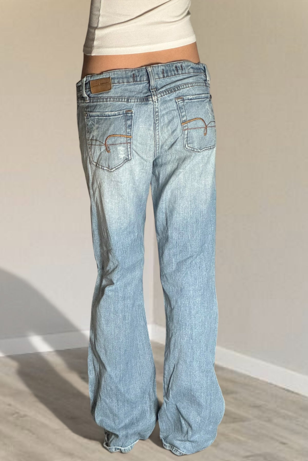 Lågmidjade jeans stl: M