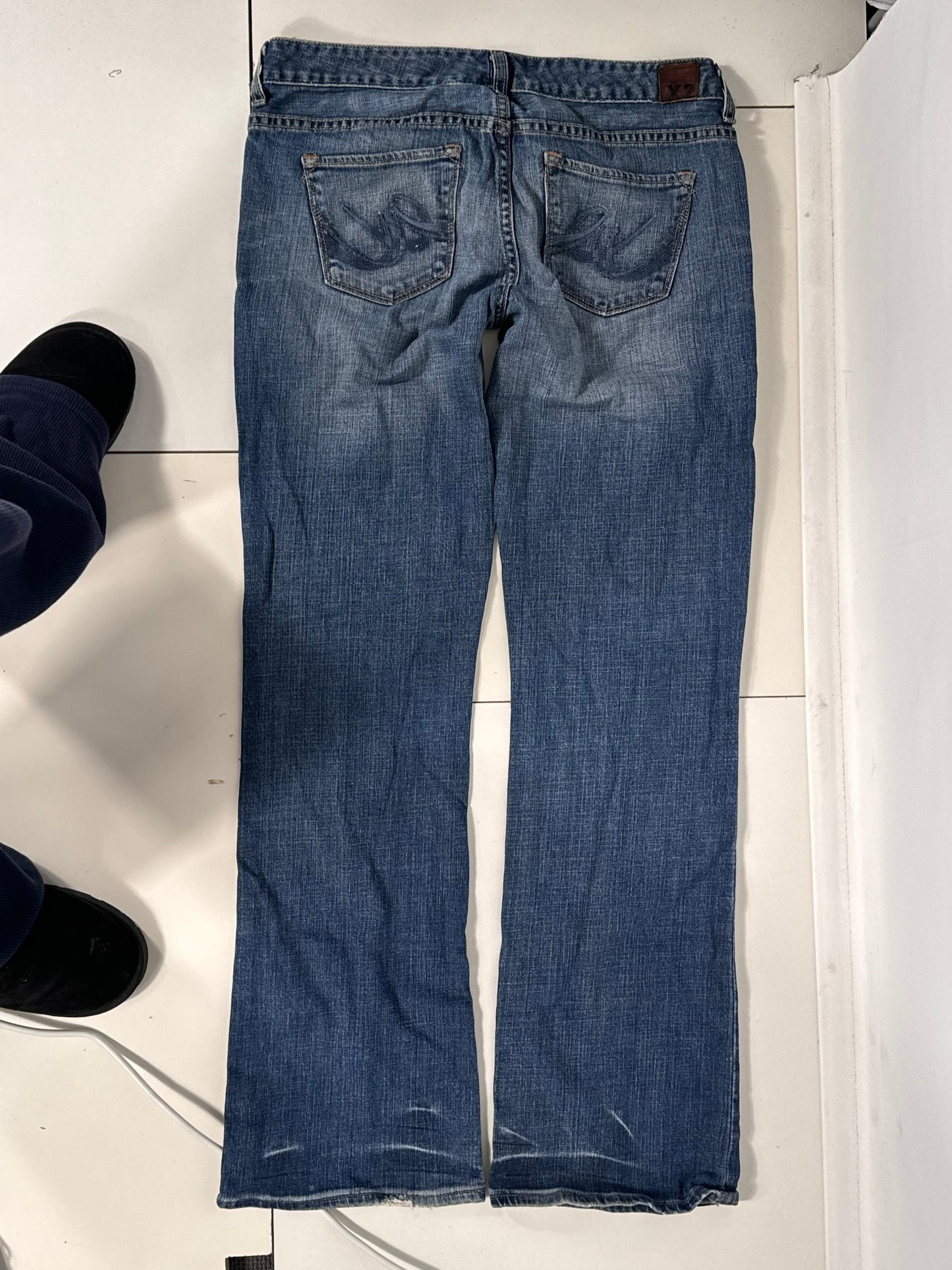 Lavtaljede jeans str: M