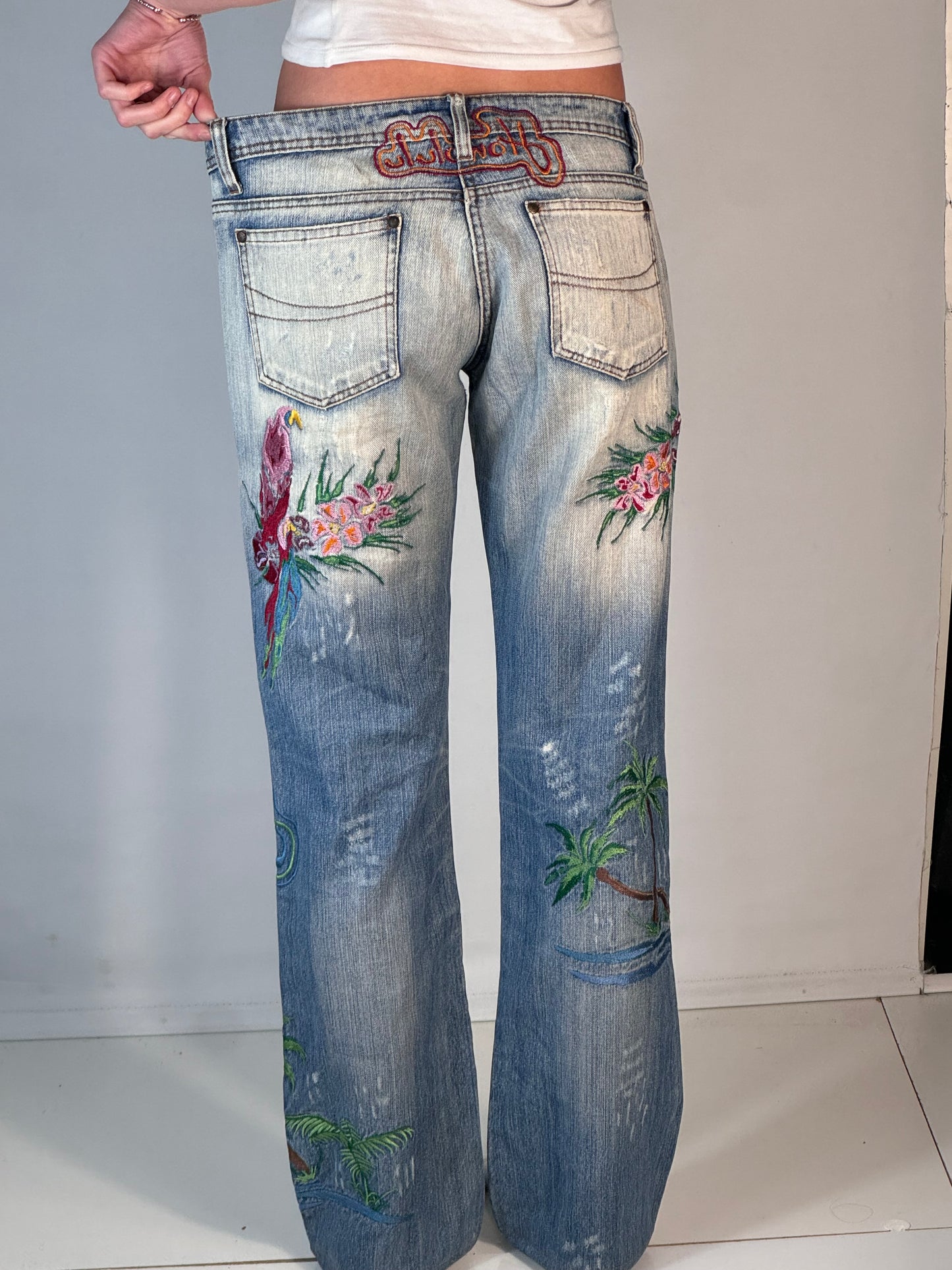 Lavlivsjeans str: M