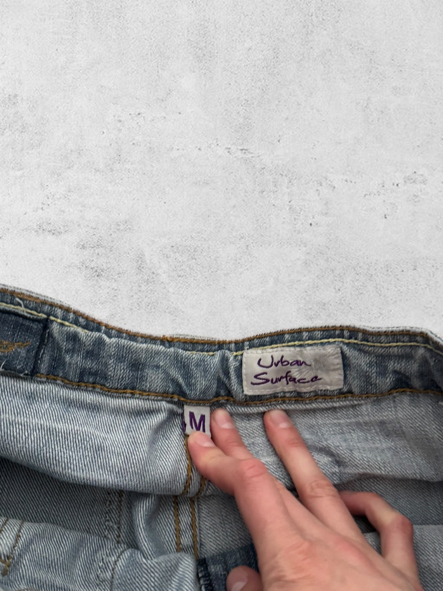 Lågmidjade jeans stl: S/M