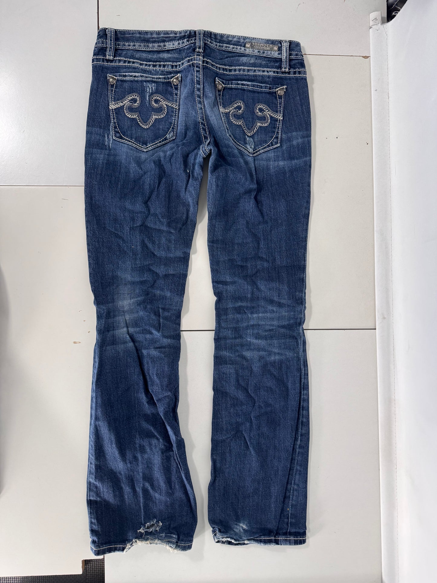 Lavtaljede jeans str: S