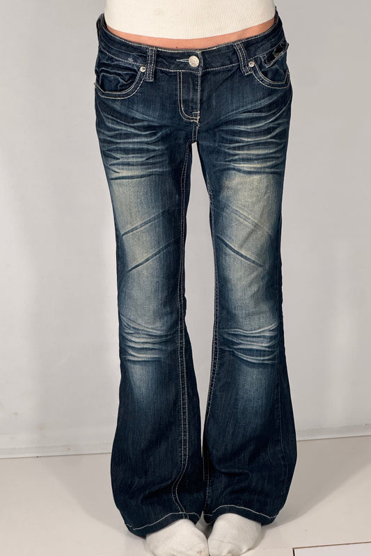 Lågmidjade jeans stl: S/M