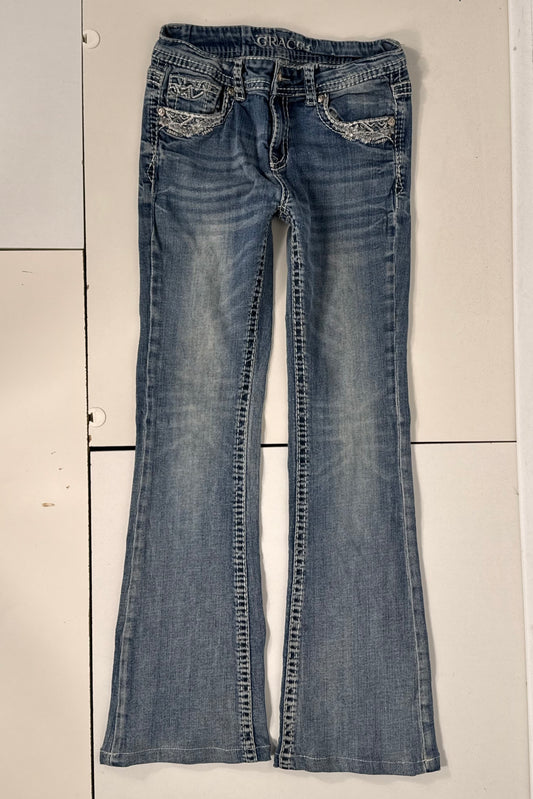 Lågmidjade jeans stl: