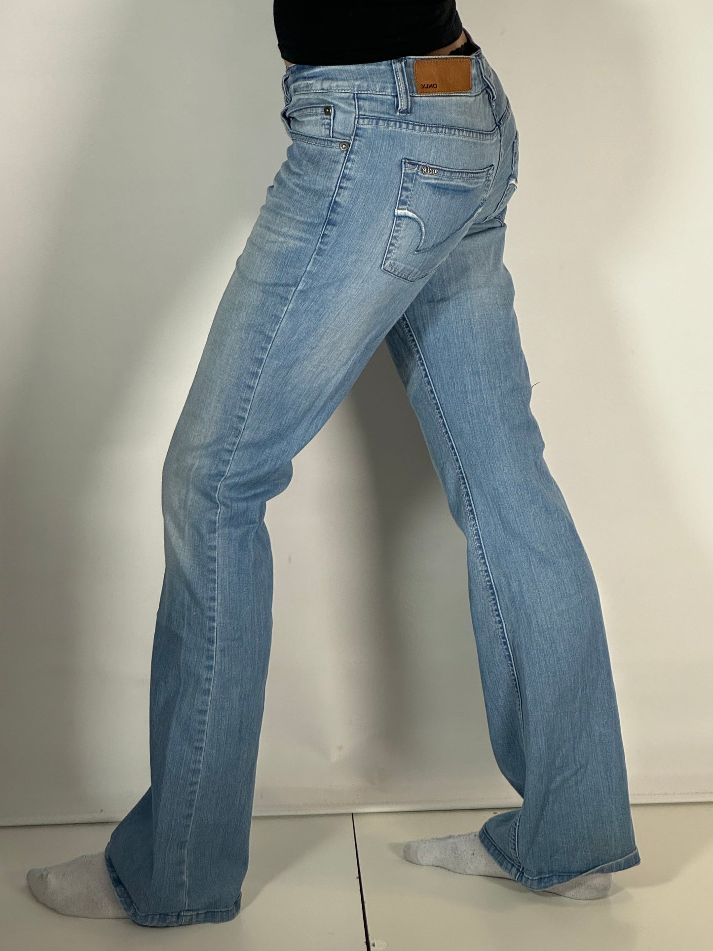 Lågmidjade jeans stl: S