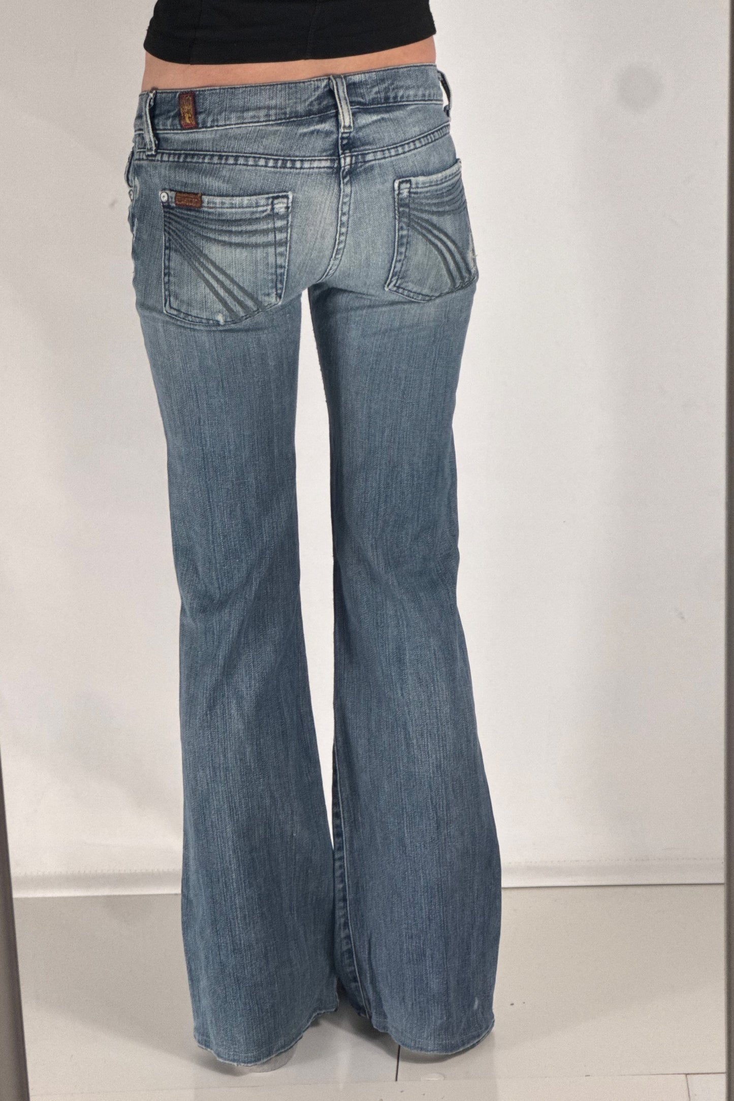 Lågmidjade jeans stl: XS