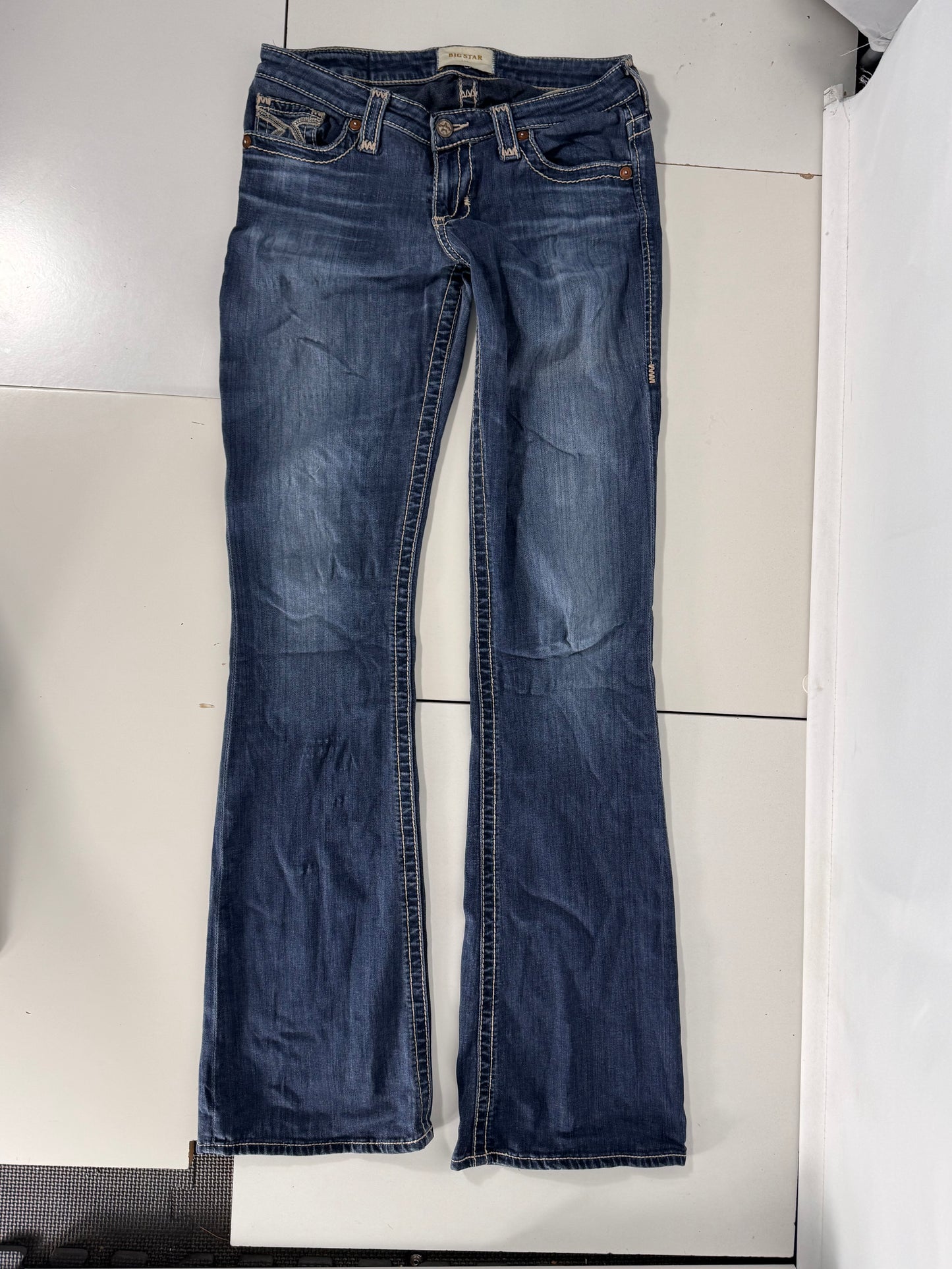 Lågmidjade jeans stl: S
