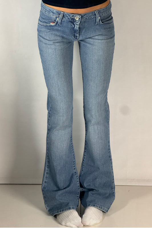 Lågmidjade jeans stl: XS/S (W29/L34)