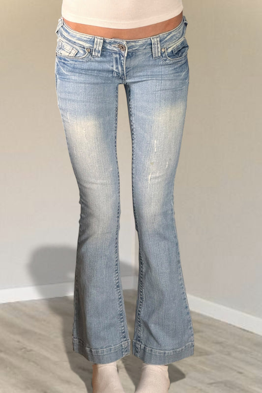 Lågmidjade jeans stl: XXS