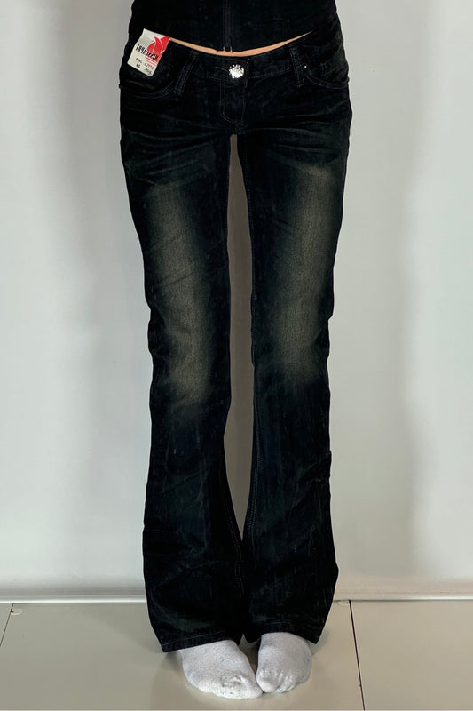 Lågmidjade jeans stl: S