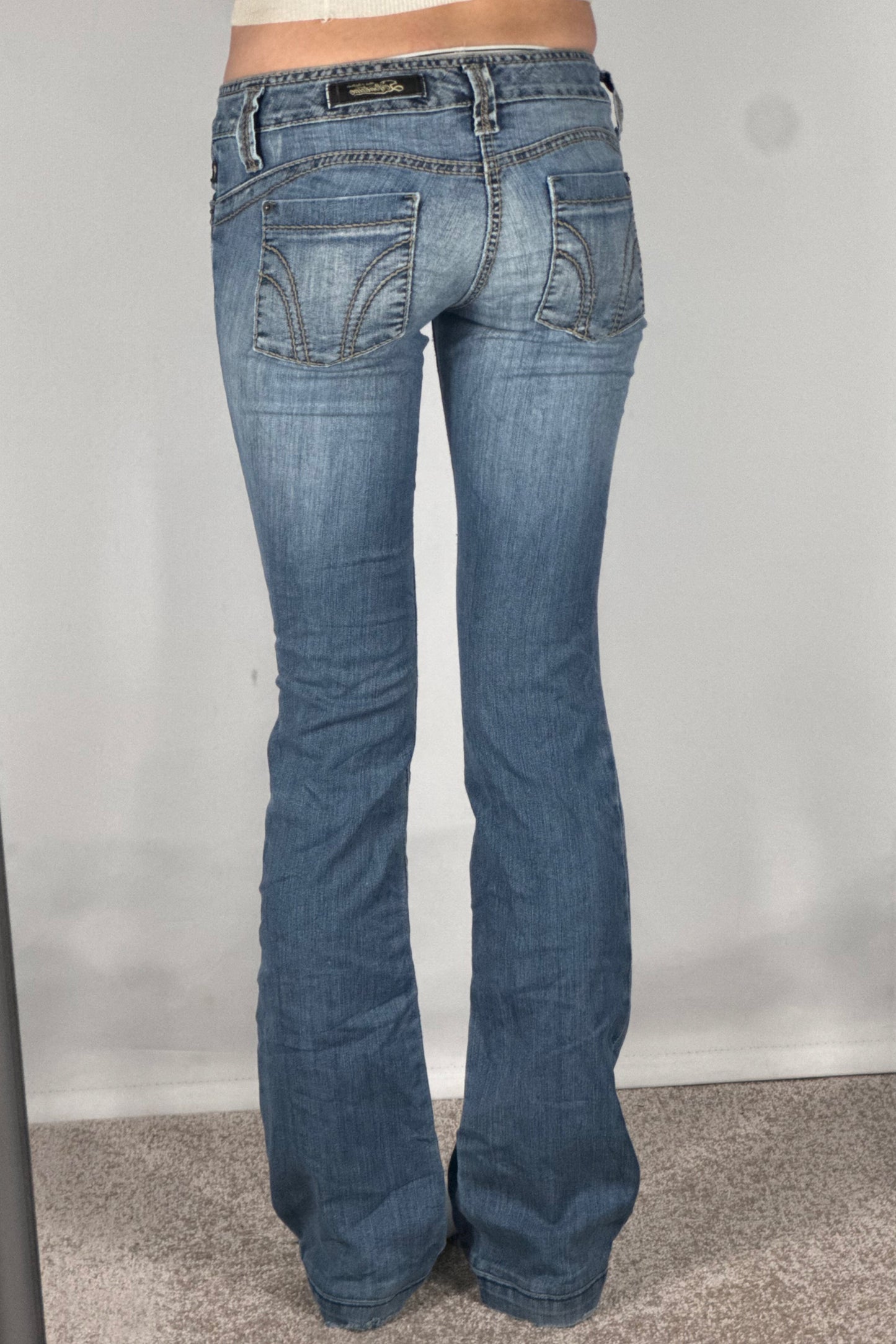 Lågmidjade jeans stl: XXS