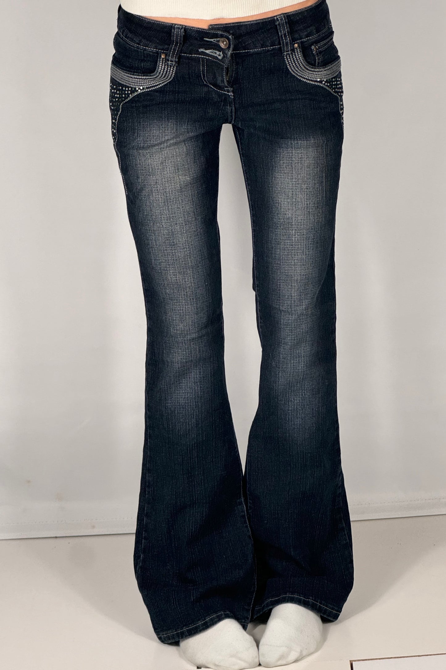 Lavtaljede jeans str: XS