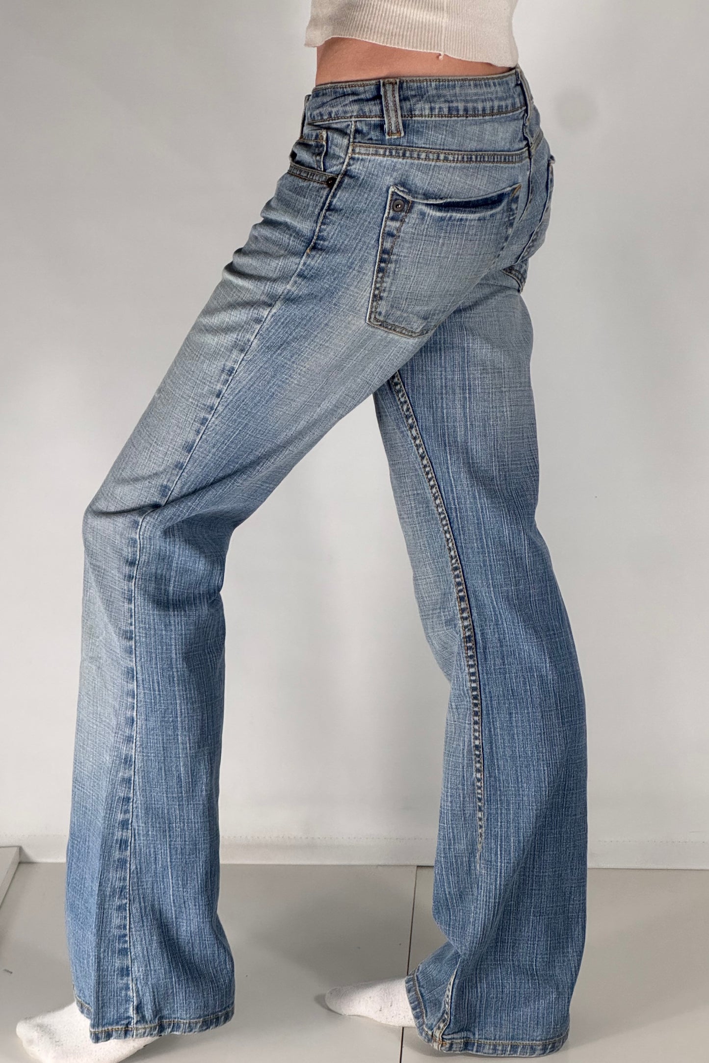 Lågmidjade jeans stl: XS
