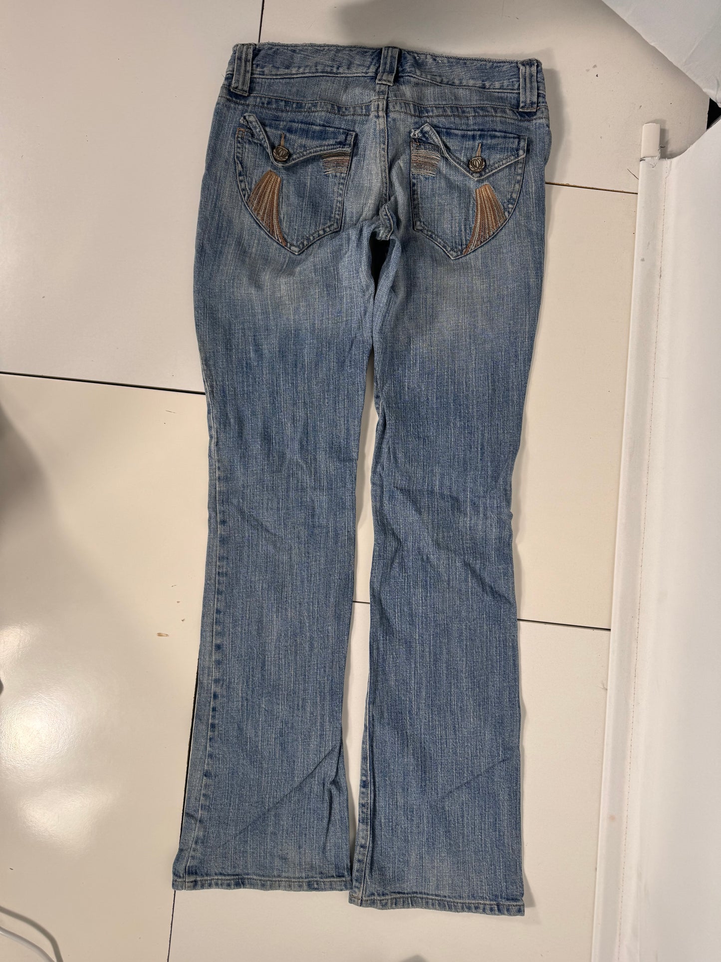 Lågmidjade jeans stl: S