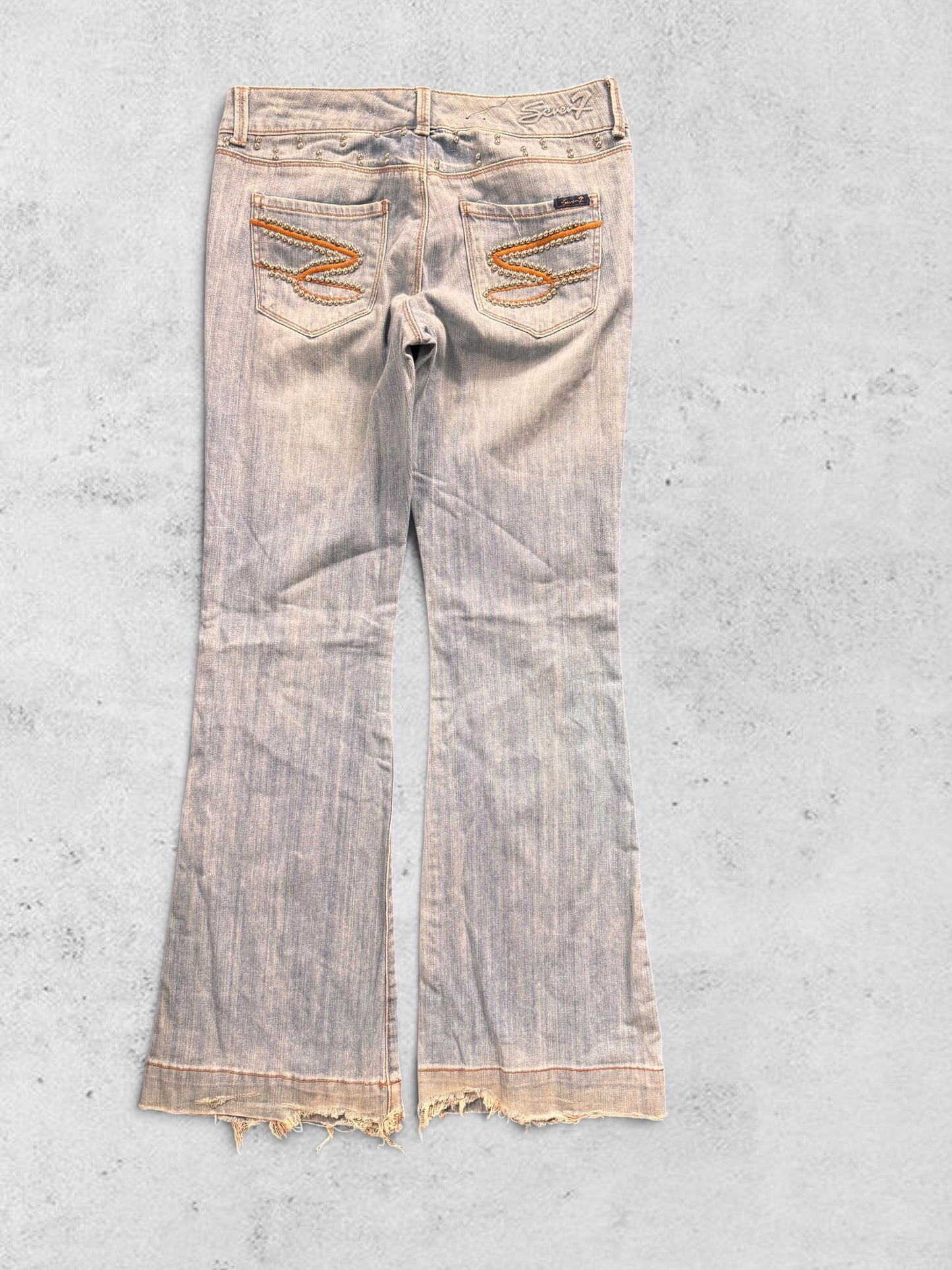 Lågmidjade jeans stl: M