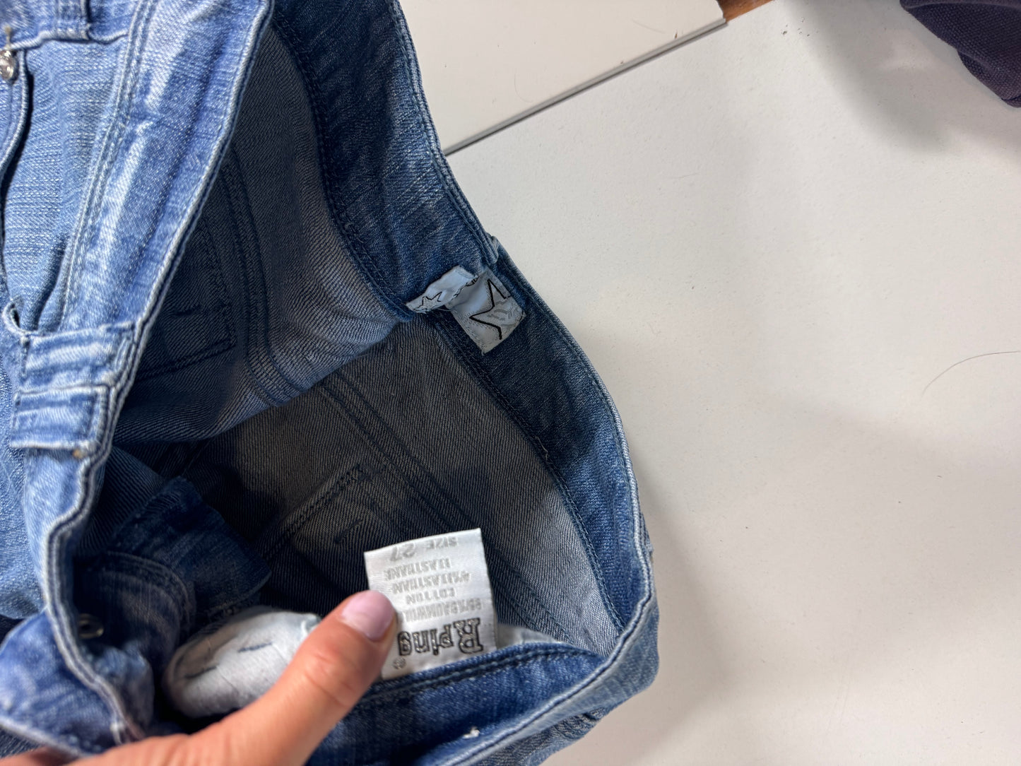 Lågmidjade jeans stl: XS