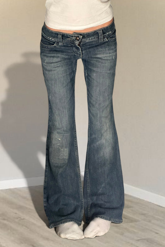 Lågmidjade jeans stl: XS/S