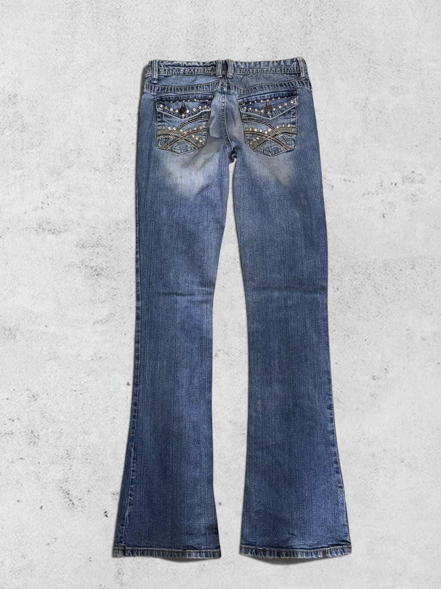 Lågmidjade jeans stl: XS