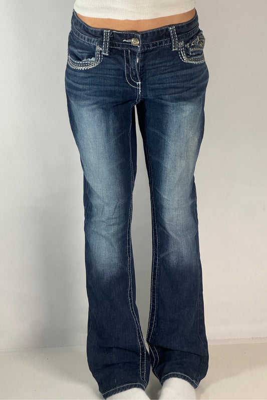 Lågmidjade jeans stl: L