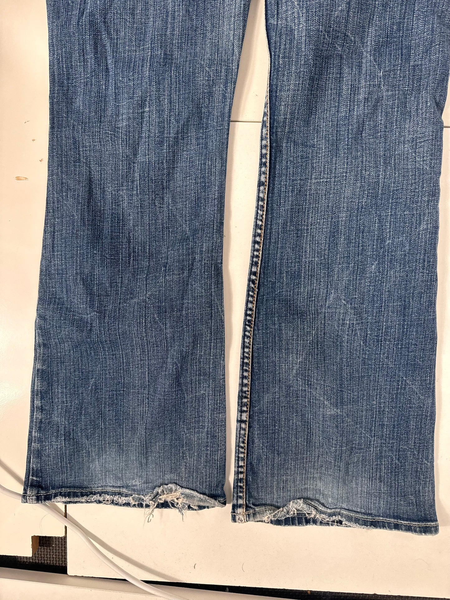 Lavtaljede jeans str: M