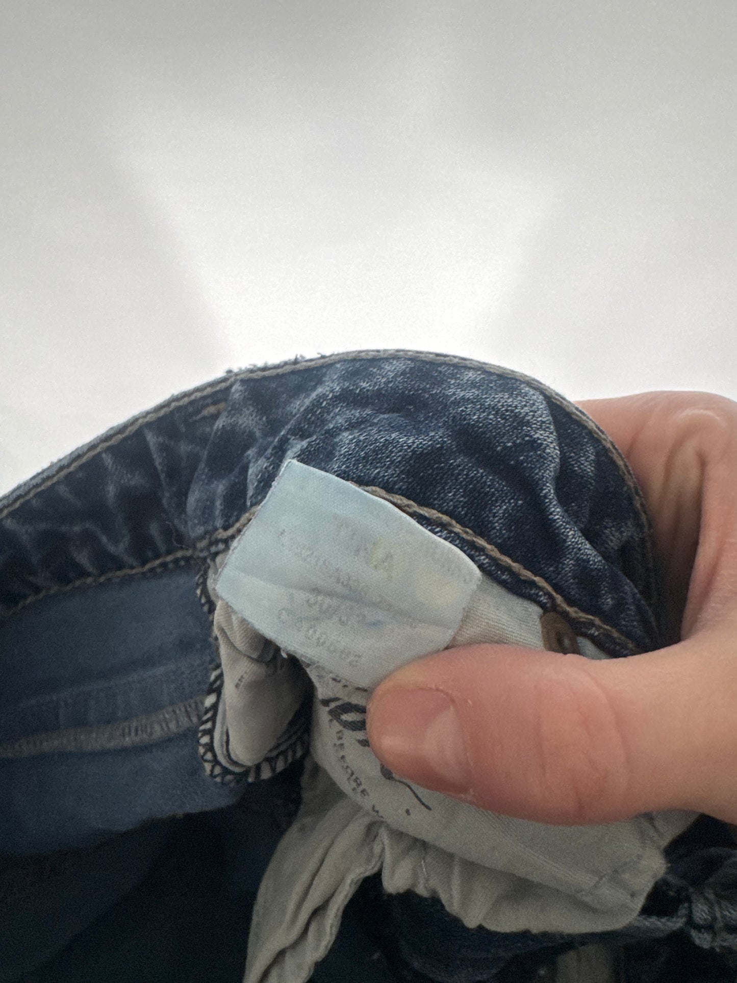 Lågmidjade jeans stl: S