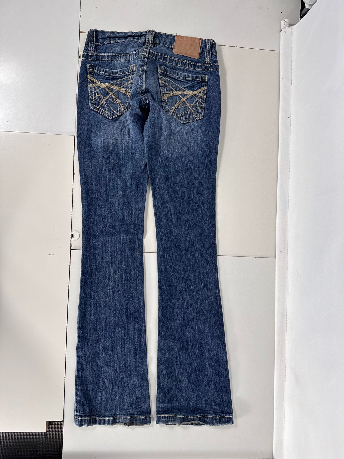 Lavmidede jeans str: XXS