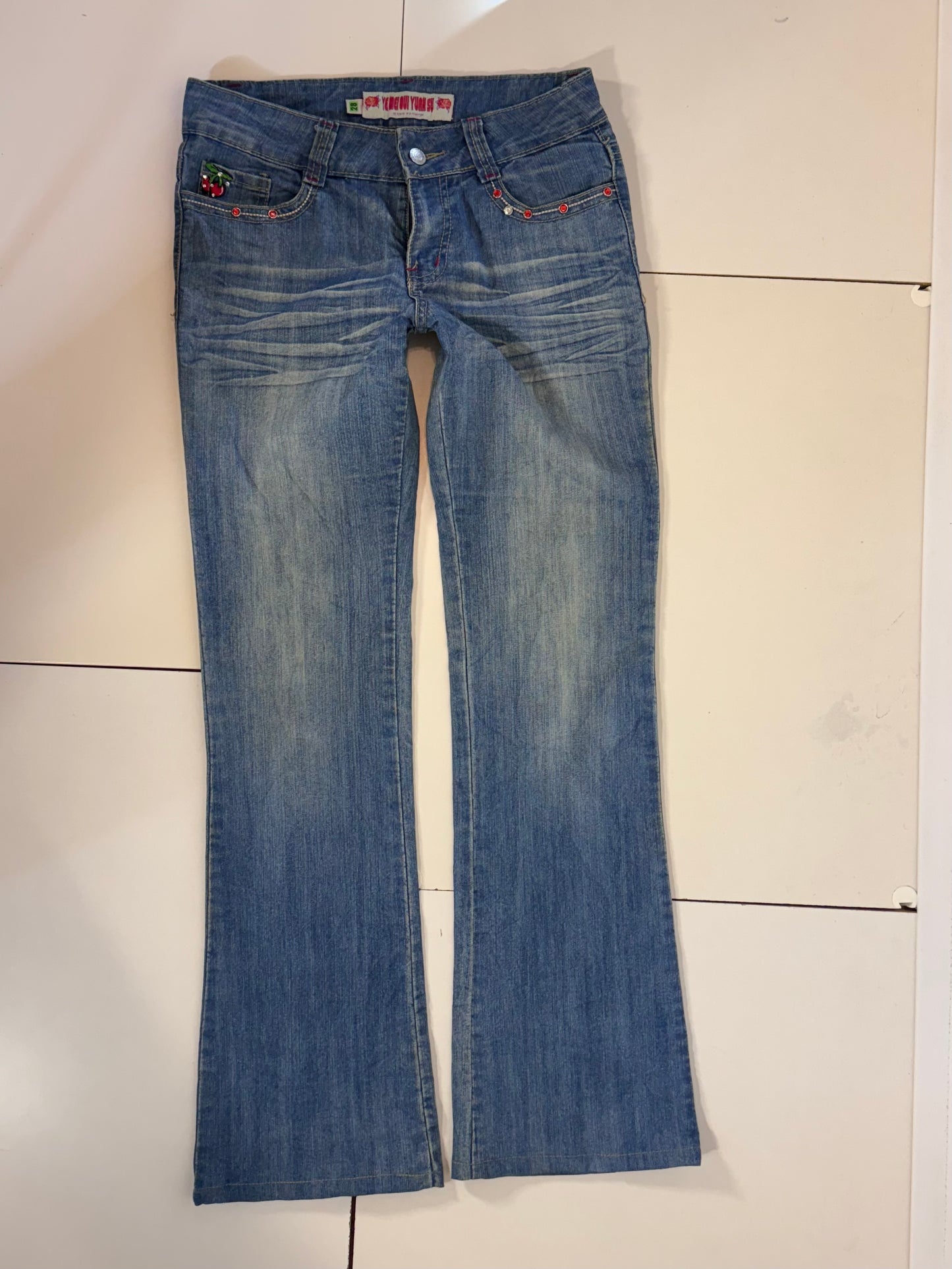 Lågmidjade jeans stl: XS