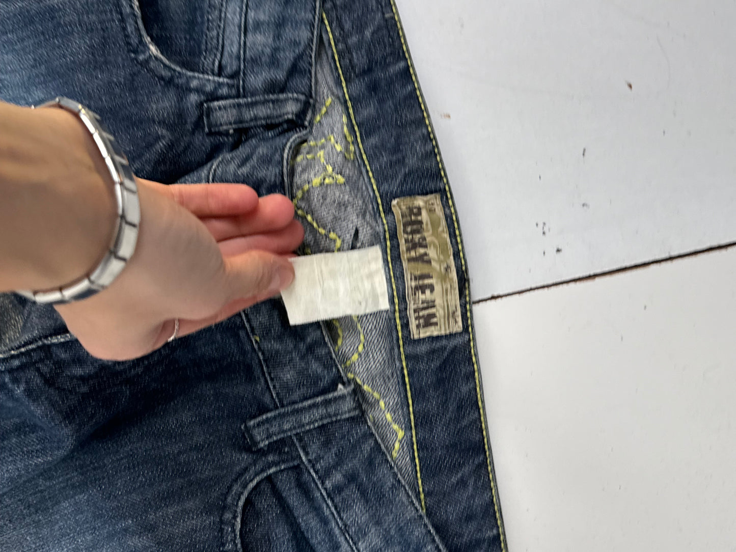 Lågmidjade jeans stl: XS/S