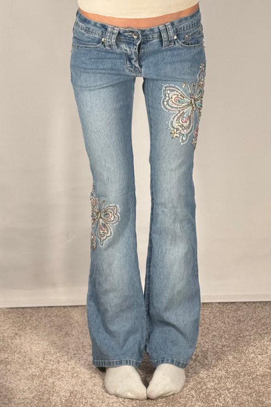 Lavtaljede jeans str: XS