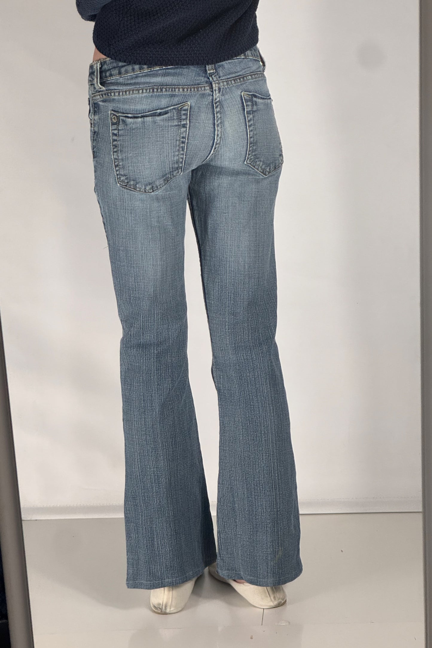 Lågmidjade jeans stl: S
