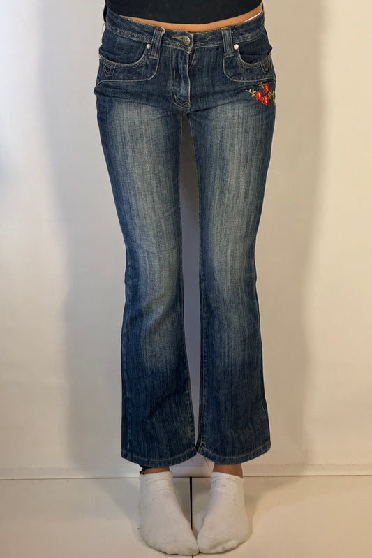 Lågmidjade jeans stl: XXS