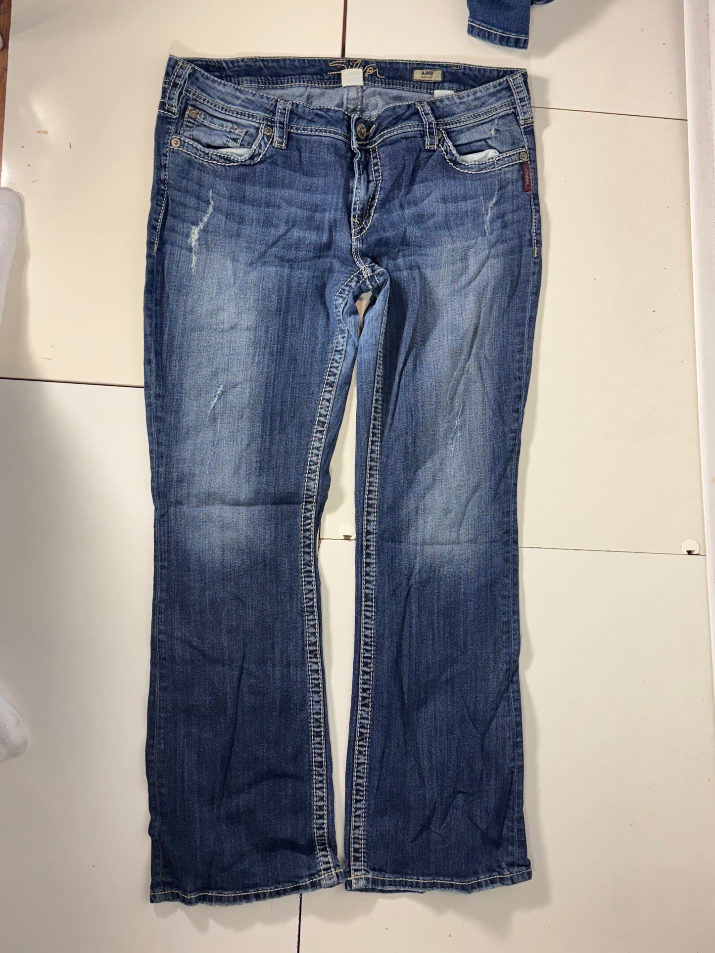 Lågmidjade jeans stl: L