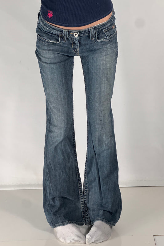 Lågmidjade jeans stl: S