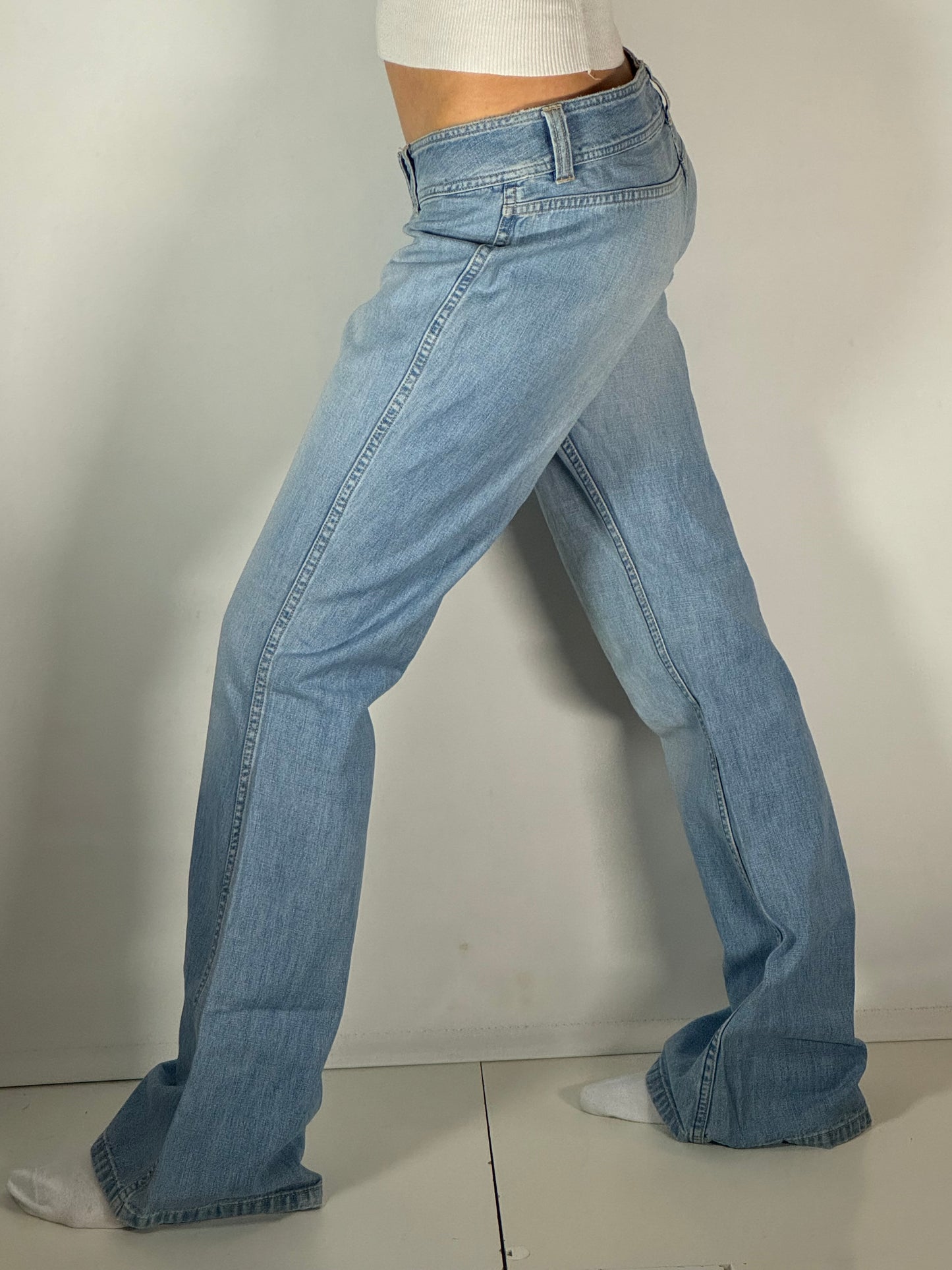 Lågmidjade jeans stl: S/M