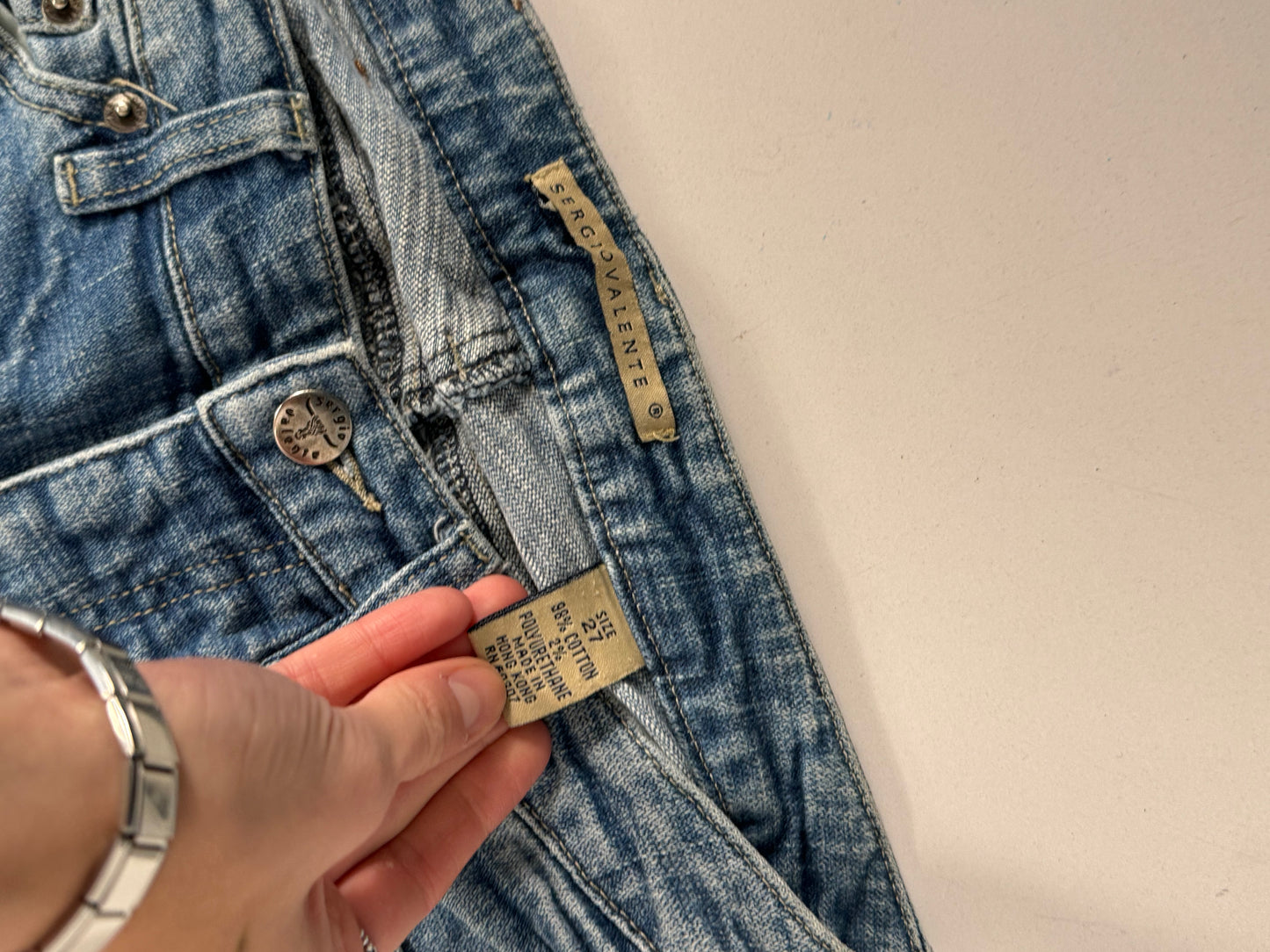 Lågmidjade jeans stl: XS