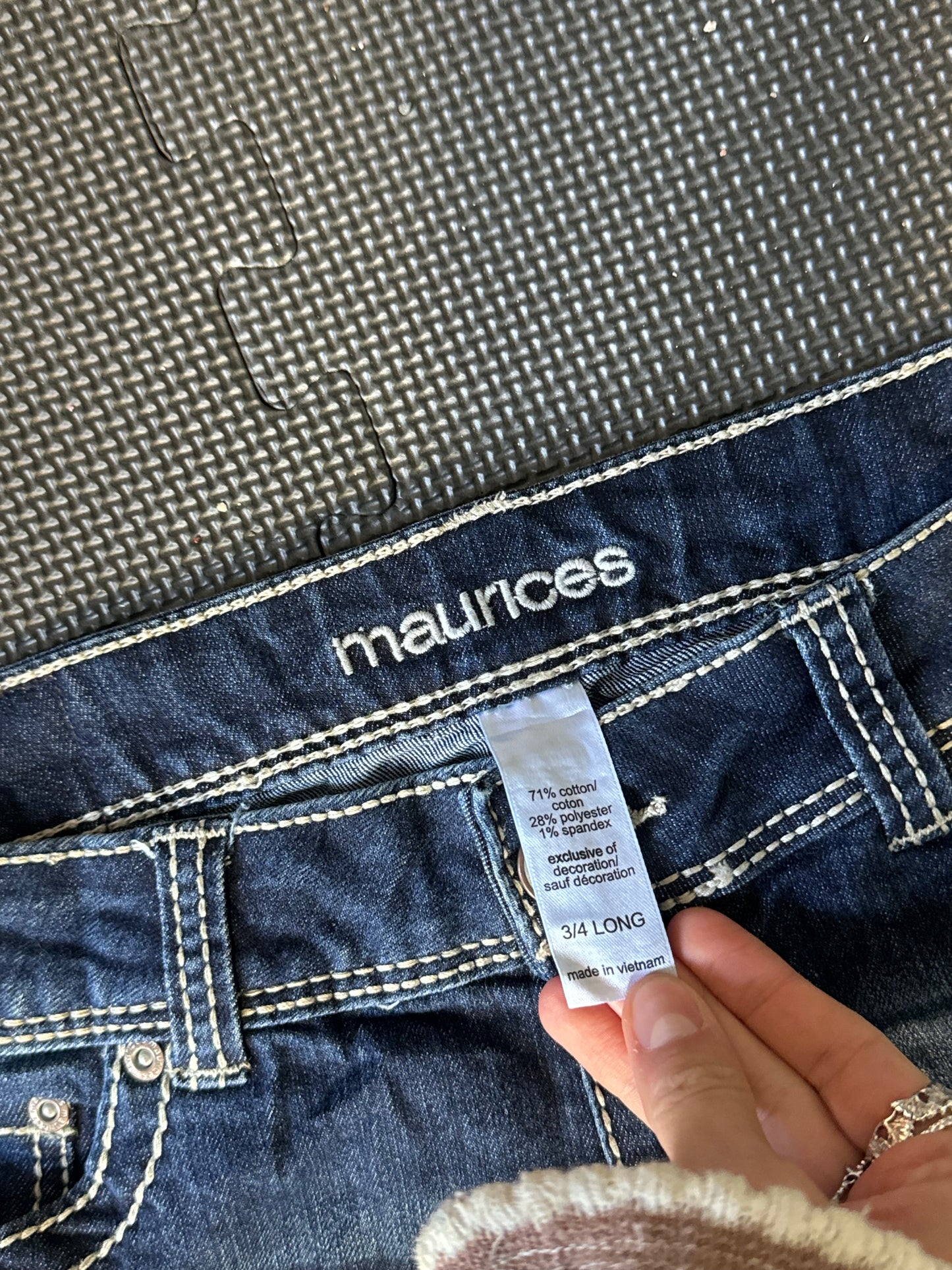 Lågmidjade jeans stl: S