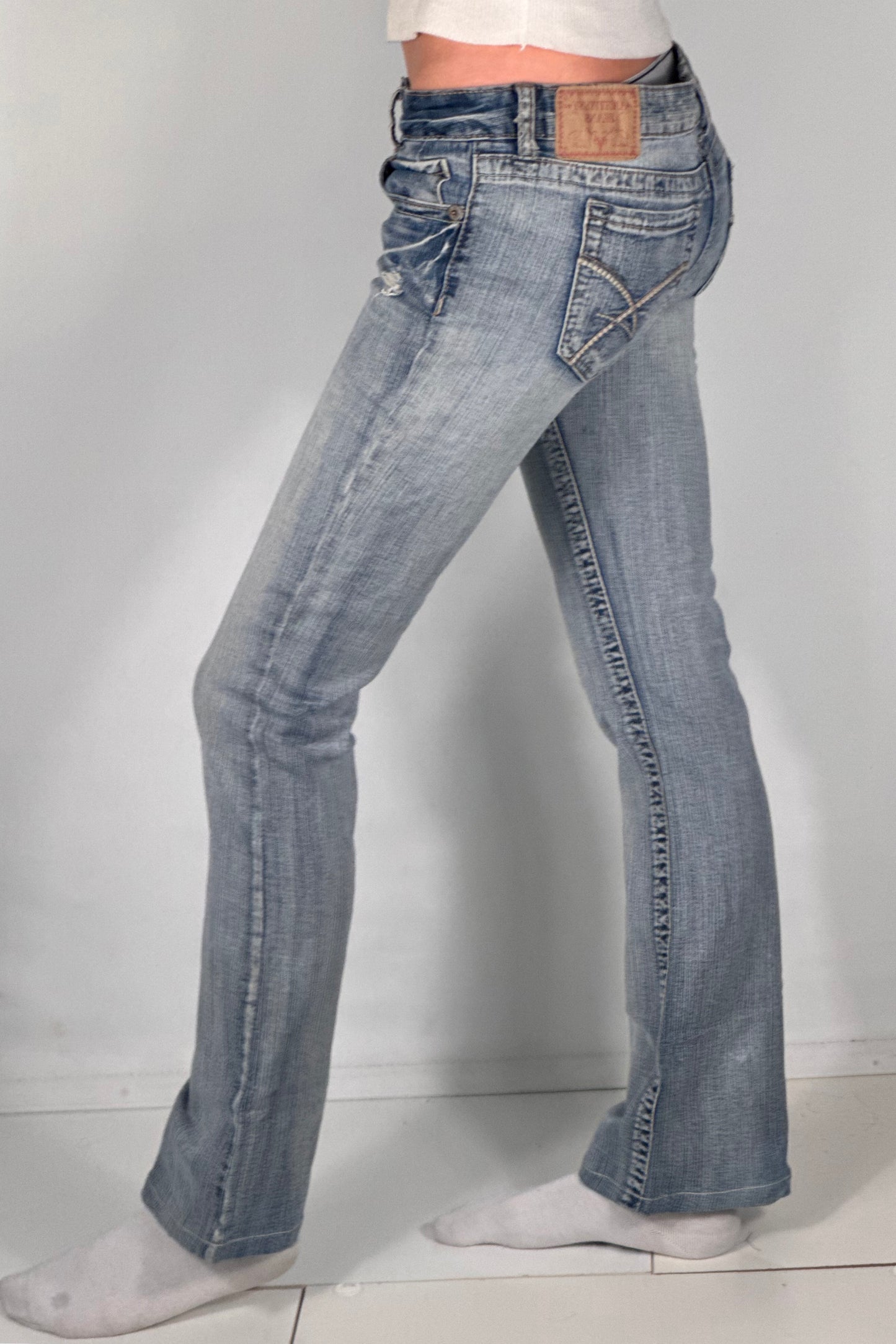 Lågmidjade jeans stl: XS