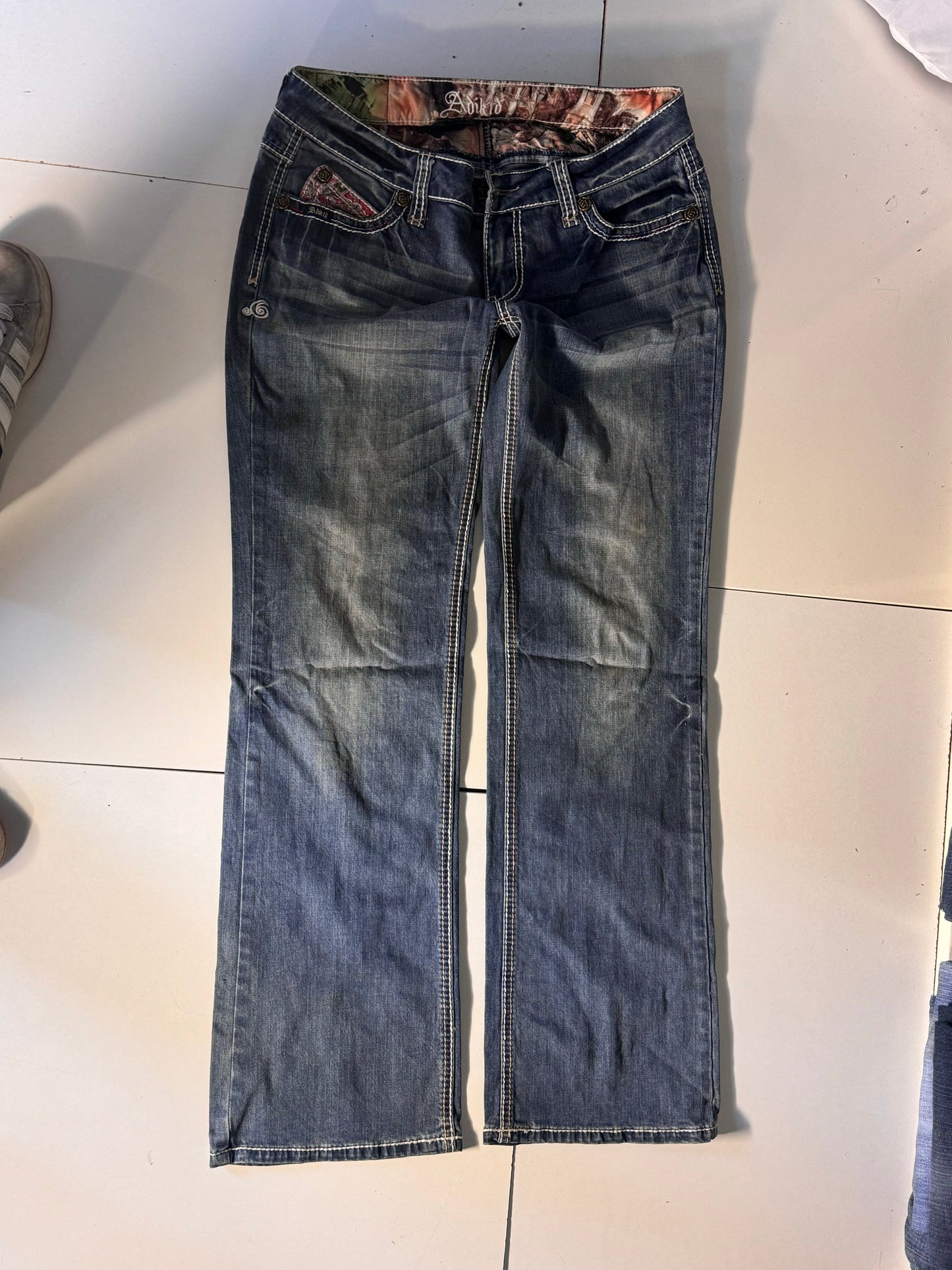 Lågmidjade jeans stl: