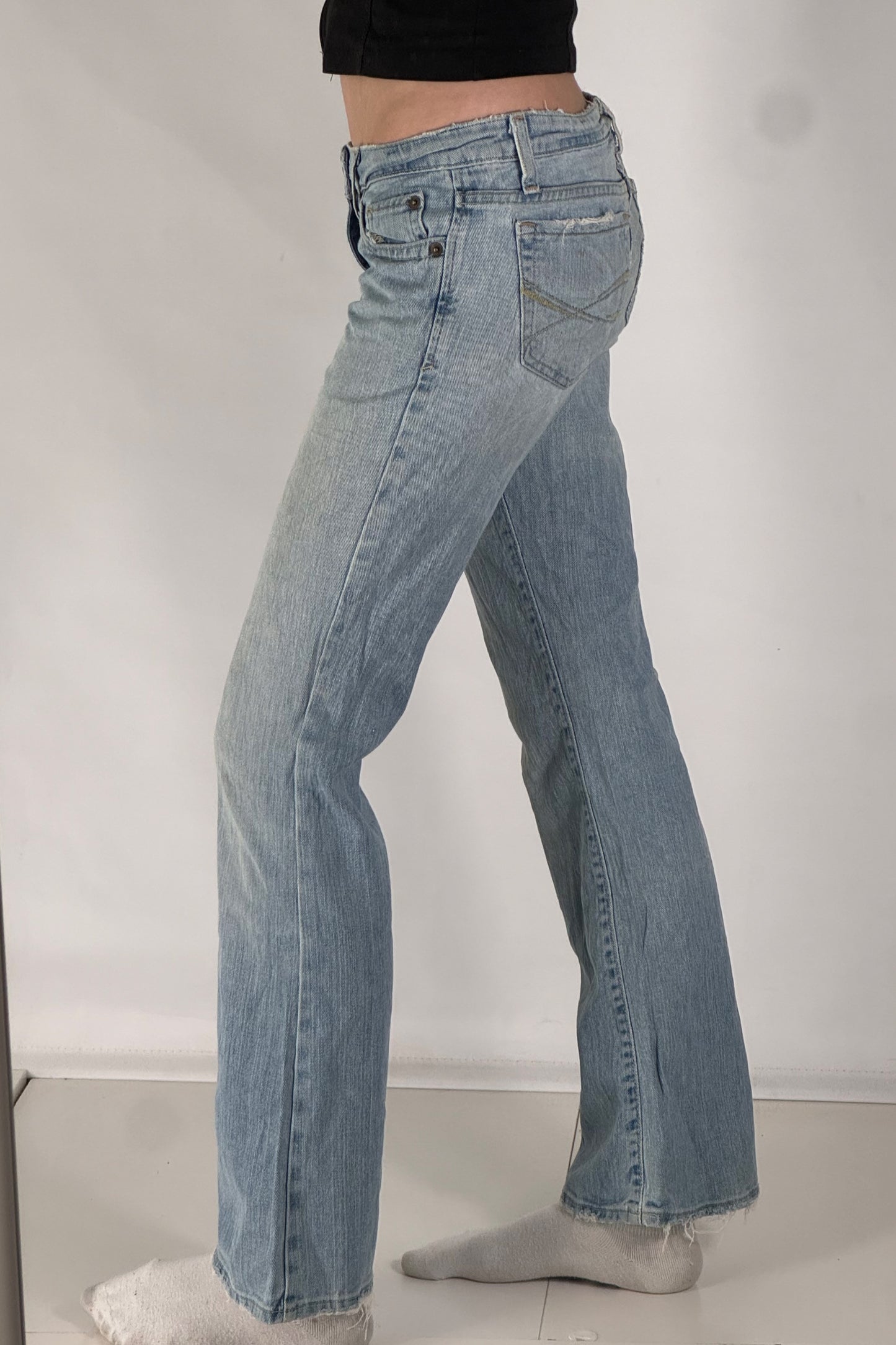 Lågmidjade jeans stl: XS